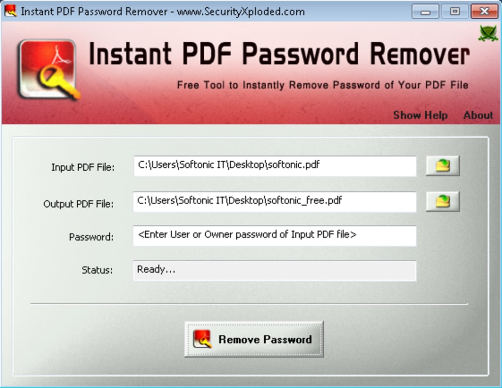 pdf user/open password remover for mac